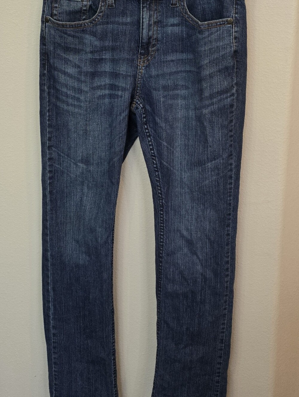 Cody James Medium Wash Straight Leg Cotton Blend Casual Blue Jeans Mens 32 X32 - Picture 7 of 14